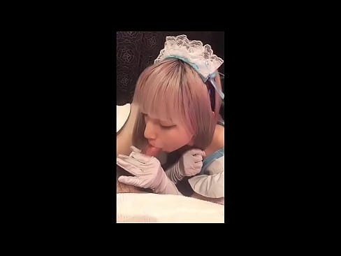 ❤️ Japonski idol [mayuka], kostum francoske služkinje, 1. del, fafanje in onaniranje z losjonom ️ Slute na sl.tuberxxx.ru ️❤